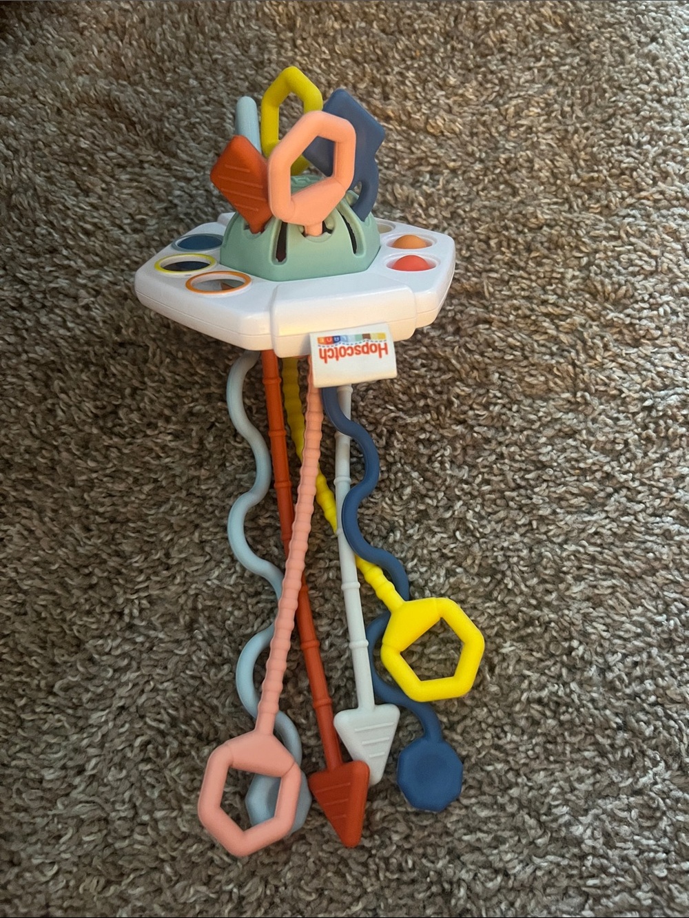 Sensory Hanging Teether Toy – Multi-Color